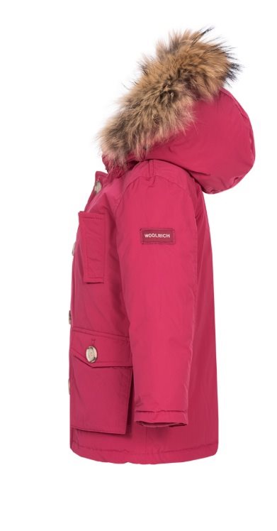 Woolrich first parka cap bont